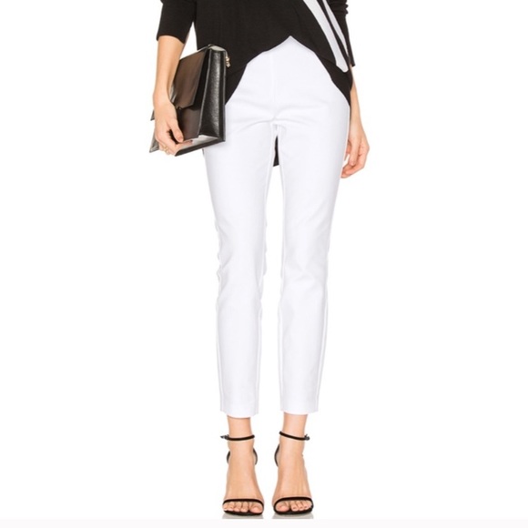 RAG & BONE White Simone Pants - Picture 1 of 4